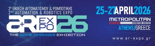 AREXPO 26 — 2η Έκθεση Αυτοματισμού & Ρομποτικής, 25–27 Απριλίου 2026 (ανοίγει σε νέο παράθυρο)